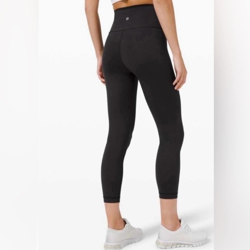 Lululemon Wunder Train High-Rise Crop 23" Black Size 20
